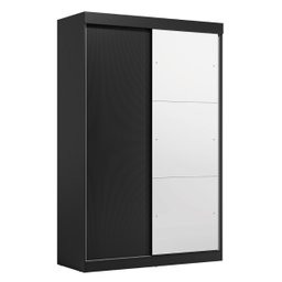 Guarda-Roupa Solteiro 2 Portas de Correr 2 Gavetas e Espelho Peônia Yescasa - 14