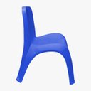 Ver imagem 2 de Kit 2 Cadeira Plástica Infantil Azul - Gibafer