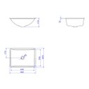 Ver imagem 4 de Cuba de Embutir Deca Retangular Branco Cod: L.375.17