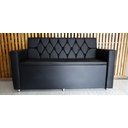 Ver imagem 3 de Poltrona Sofá Booth com Braços 1,50 Cm Acomodar Sku_69
