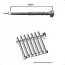 Ver imagem 6 de Kit Caixa c/ 500 Parafusos 4,8x32 Phillips Ponta Piloto Cabeça Panela p/ Esquadria PAR428 - New Fix