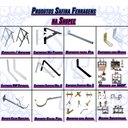 Ver imagem 3 de 4x Mão Francesa Invertida Preta Mod.u P/prateleira de 25cm