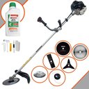Ver imagem 1 de Roçadeira Robusta Anmax Cg430b 43cc 1,7hp 12.000rpm com 6 Opções de Cortes + Óleo Stihl 2t