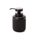 Ver imagem 1 de Porta Sabonete Liquido em Cimento Preto 14cm 15727 Mart