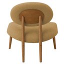 Ver imagem 6 de Poltrona Decorativa Yves Base Madeira Castanho Camel - Nexta Casa