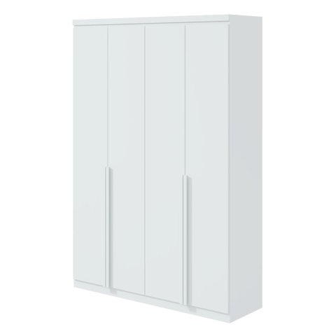 Guarda-roupa Solteiro 4 Portas 2 Gavetas Alonzo 100% MDF