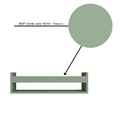 Ver imagem 6 de Prateleira para Livros Infantil em Mdf Plancasa:verde Jade