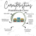 Ver mais imagens de Prateleira para Livros Infantil em Mdf Plancasa:verde Jade