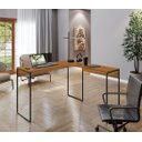 Ver imagem 3 de Mesa de Escritório Bela em L 118x90cm - Xingu Móblis