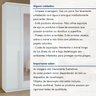 Guarda-roupa Solteiro com Espelho 4 Portas 2 Gavetas Alonzo 100% MDF - 12