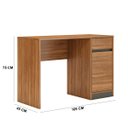 Ver mais imagens de Escrivaninha 1 Porta 1 Gaveta Office Bélgica - Amendola/grafito