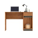 Ver imagem 2 de Escrivaninha 1 Porta 1 Gaveta Office Bélgica - Amendola/grafito