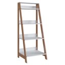 Ver imagem 1 de Estante Multiuso 4 Prateleiras B81 148x53 Branco Montana Novam