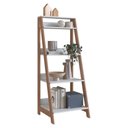 Ver imagem 5 de Estante Multiuso 4 Prateleiras B81 148x53 Branco Montana Novam