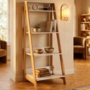 Ver imagem 2 de Estante Multiuso 4 Prateleiras B81 148x53 Branco Montana Novam