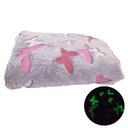 Ver imagem 1 de Manta Cobertor Mantinha Brilha No Escuro Florescente Infantil