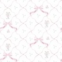 Ver imagem 2 de Papel de Parede Floral Lacos Rosa ( Auto Adesivo Fosco)