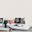 Ver imagem 2 de Papel de Parede Linho Off White com Brilho com Cola Inclusa