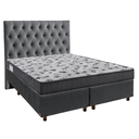 Ver imagem 1 de Kit Cabeceira + Cama Box + Colchão Casal D33 Iso100 Ortobom