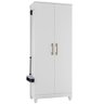 Armário Multiuso Jade 2 Portas Branco Moval - 1