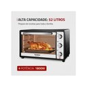 Ver imagem 3 de Forno Elétrico Mondial Grand Family Ii 52l Fr-52 Preto - 127