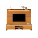 Ver imagem 2 de Rack Comodoro - 2 Portas 2.20cm Tvs até 75" Edn Móveis:cedro