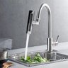 Extensor Torneira Cozinha 4 Modos Adaptador Agua Cascata Alta Pressao Giratorio 360º Ajustavel Limpe - 2
