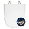 Assento Sanitário Poliéster Anti Bactéria Branco para Vaso - 1