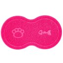 Ver imagem 1 de Tapete Vinílico para Pets Cães e Gatos 46x26cm - Rosa Gato