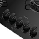 Ver imagem 3 de Cooktop 5 Bocas Atlas Milão com Mesa de Vidro e Superacendimento Bivolt