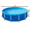 Ver imagem 2 de Piscina com Armação e Capa 5.500 Litros 0,77 X 3 X 3 Metros Mor