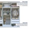 Guarda-Roupa Casal com Espelho 6 Portas 4 Gavetas Alonzo 100% MDF - 9
