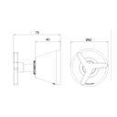 Ver imagem 4 de Acabamento para Banherio C15 1/2", 3/4" e 1" Meber Metais Cromado