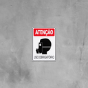 Ver imagem 3 de Combo 6 Placas de Sinalização Atenção Máscara Uso Obrigatório 20x30 Acesso - S-201 F9e