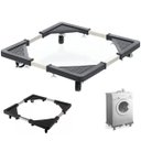 Ver imagem 1 de Suporte com Rodinhas Ajustavel para Geladeira Maquina de Lavar Fogao Eletromestico Base Antiderrapan