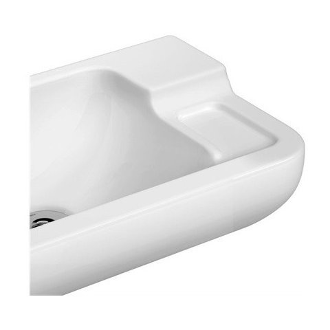 Lavatório Suspenso Izy 37 Branco Gelo L.100.17 Deca 43x23,5cm