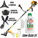 Ver imagem 4 de Roçadeira Vulcan VR520H 2T Ideal Para Uso em Fazendas Com Óleo 2 Tempos 8017 Castrol Stihl 500ml