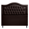 Cabeceira Queen 160 Cama Box Sophia Provençal Marrom Corano com Pés Rbl - 1