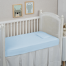 Lençol Americano 300 Fios 01 Peça 100% Algodão com Elástico Avulso de Berço Bebê:azul Piscina - 2