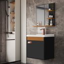 Ver imagem 3 de Kit Completo Banheiro Gabinete e Espelheira C/3 Prateleiras