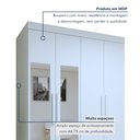 Ver imagem 5 de Guarda-Roupa Solteiro com Espelho 4 Portas 2 Gavetas Zeus