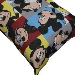 Fronha Portallar Malha Disney Estampada Mickey Glasses 48cmx68cm Multicolor - 3