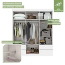 Ver mais imagens de Guarda-Roupa Casal 6 Portas 4 Gavetas Argus