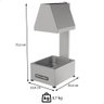 Conservador de Fritura Elétrico Metalcubas 1 Cuba em Inox 220v Mcf01cp - 3