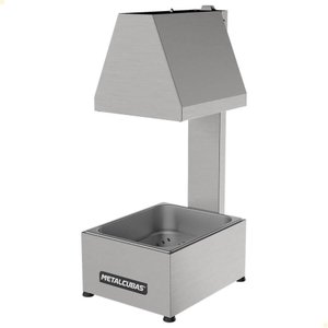 Conservador de Fritura Elétrico Metalcubas 1 Cuba em Inox 220v Mcf01cp