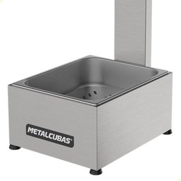 Conservador de Fritura Elétrico Metalcubas 1 Cuba em Inox 220v Mcf01cp - 4