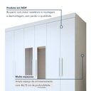 Ver imagem 3 de Guarda-Roupa Casal com Espelho 6 Portas 4 Gavetas Argus