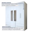 Ver imagem 6 de Guarda-Roupa Casal com Espelho 6 Portas 4 Gavetas Argus