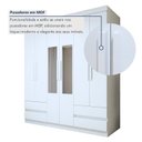Ver imagem 5 de Guarda-Roupa Casal com Espelho 6 Portas 4 Gavetas Argus