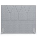 Ver imagem 3 de Cabeceira Cama Box Casal 140 cm Aurora W01 Suede Cinza - Lyam Decor